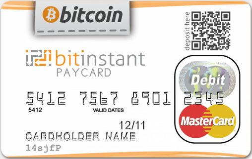 BitInstant card